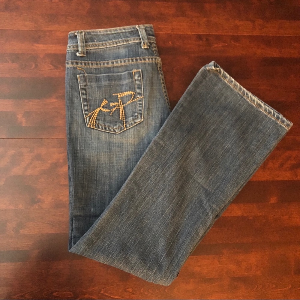 Size 5 Chip & Pepper Jeans